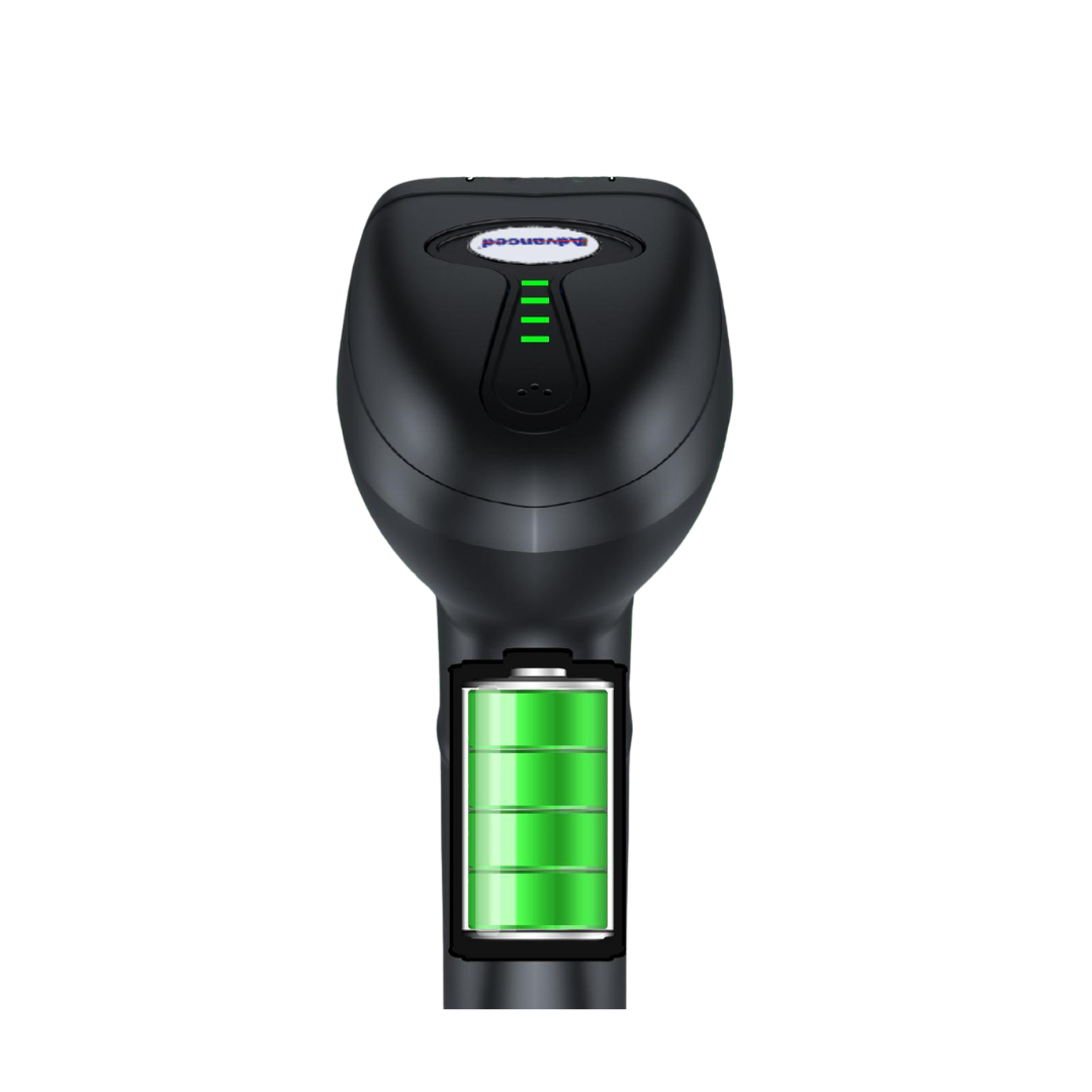 Lector de código de barras inalámbrico LI-116W escáner manual para puntos de venta.
