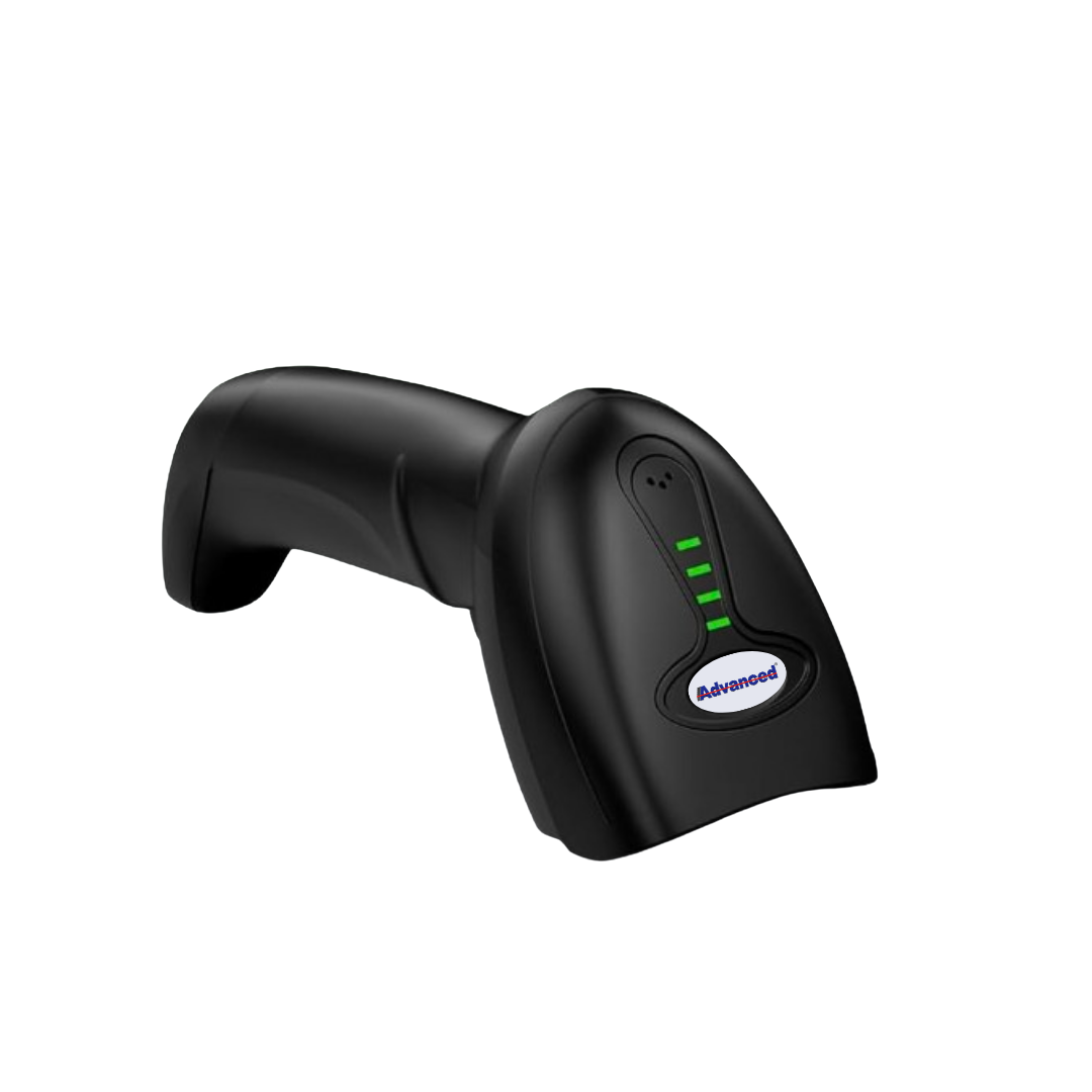 Lector de código de barras inalámbrico LI-116W escáner manual para puntos de venta.