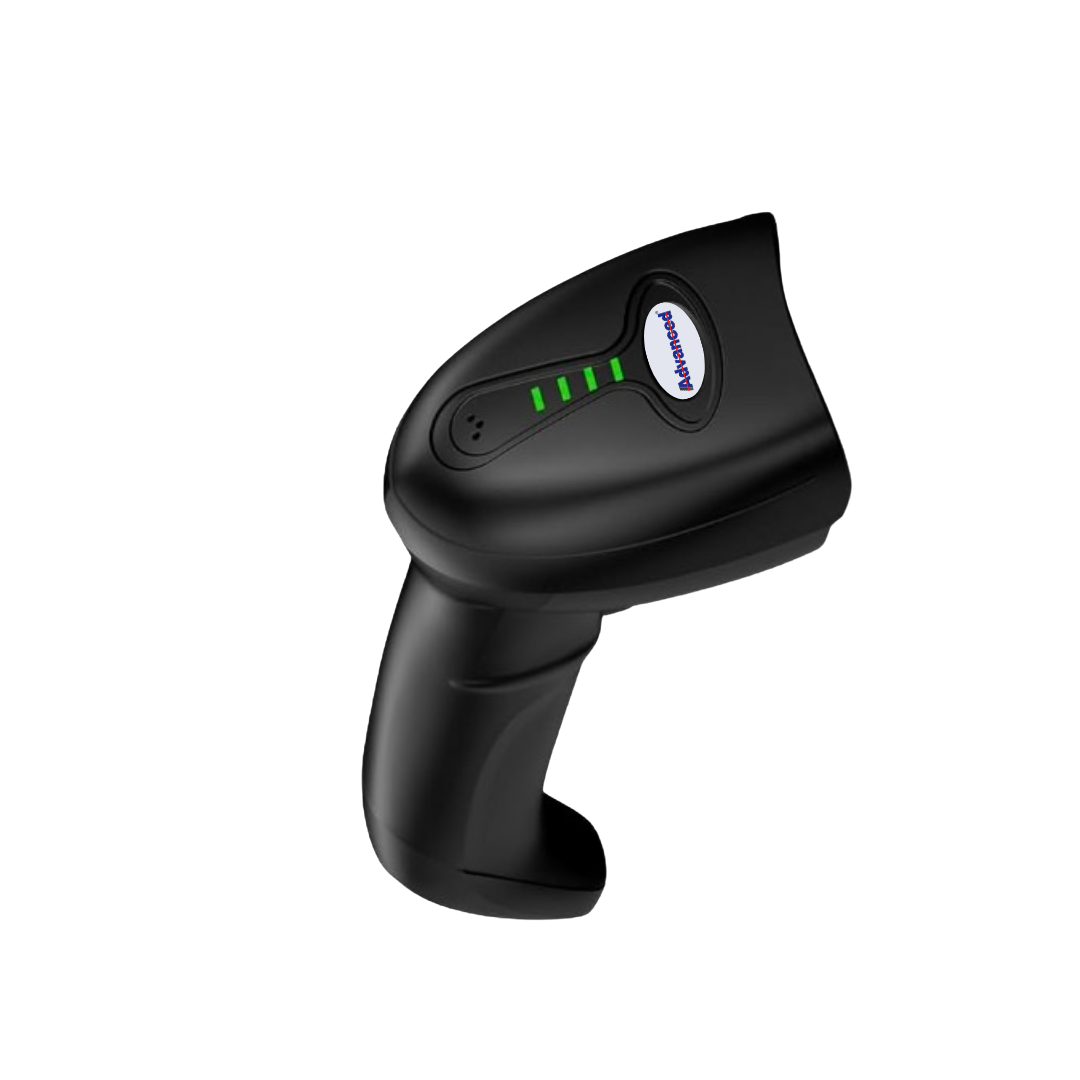 Lector de código de barras inalámbrico LI-116W escáner manual para puntos de venta.